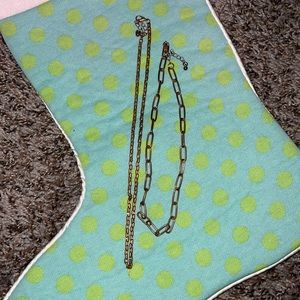 🤩4/$15🥳 set of chain necklaces